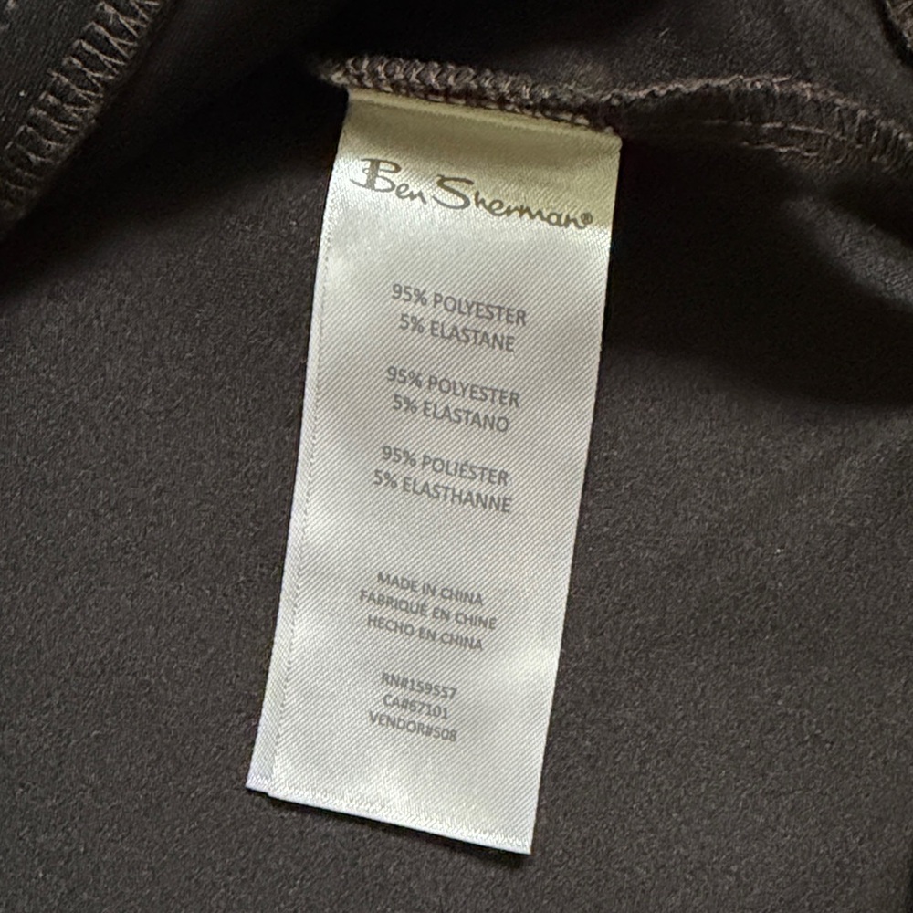 Ben Sherman Dark Brown Faux Suede Jacket - Picture 5 of 6